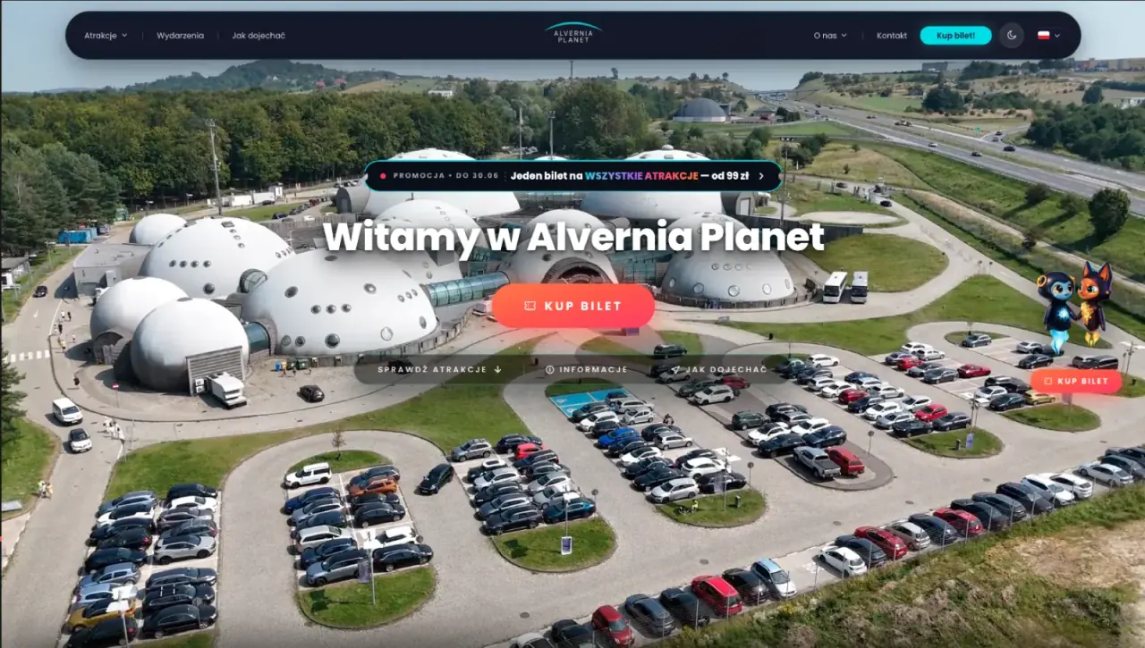Przykład realizacji strony internetowej